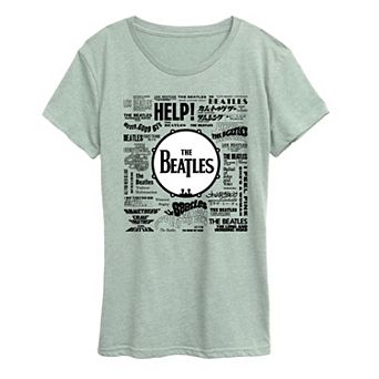 Women's The Beatles Singles Graphic Tee