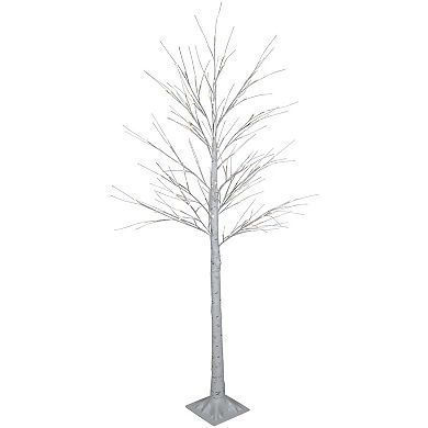 Northlight 4-ft. LED White Birch Artificial Christmas Twig Tree