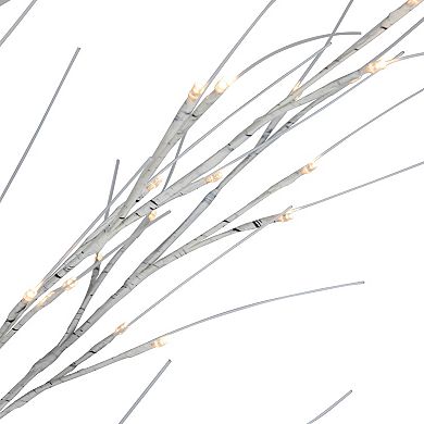 Northlight 4-ft. LED White Birch Artificial Christmas Twig Tree