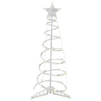 Northlight 3-ft. LED Spiral Cone Tree Outdoor Christmas Decoration