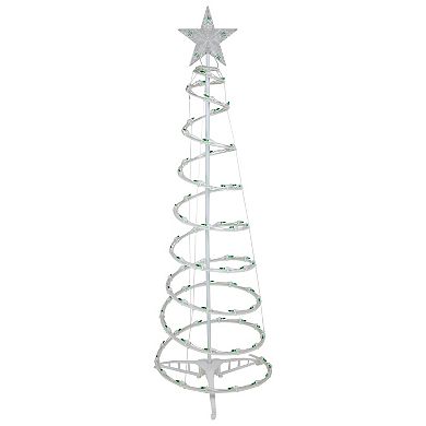 Northlight Green Lighted Spiral Christmas Trees 3-piece Set