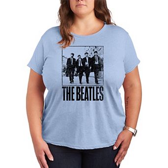 Plus Size The Beatles Vintage Graphic Tee