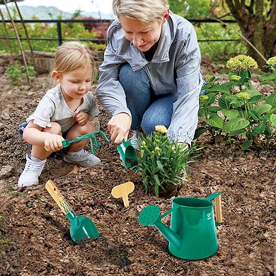 Hape 6-Piece Nature Fun Gardening Tool Set