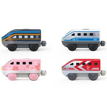 Hape 4 pc Battery Powered Locomotive Set