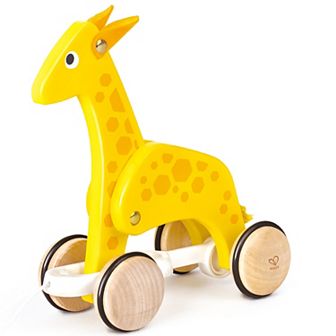 Hape Pull Along Wooden Giraffe Toy