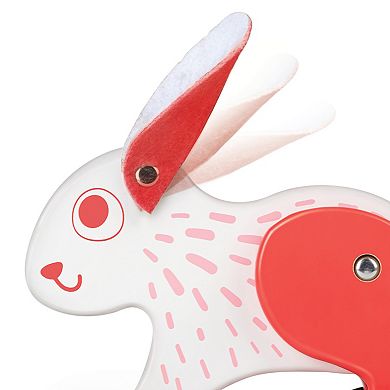 Hape Wooden Pull-Along Toy - Bunny