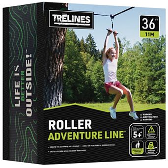 Hape Trelines: Roller Adventure 36-ft. Zipline