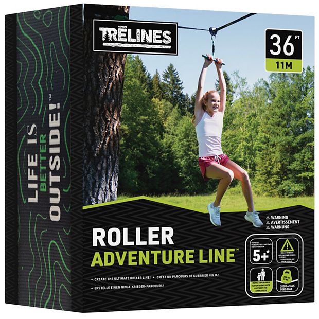 Hape Trelines: Roller Adventure 36-ft. Zipline
