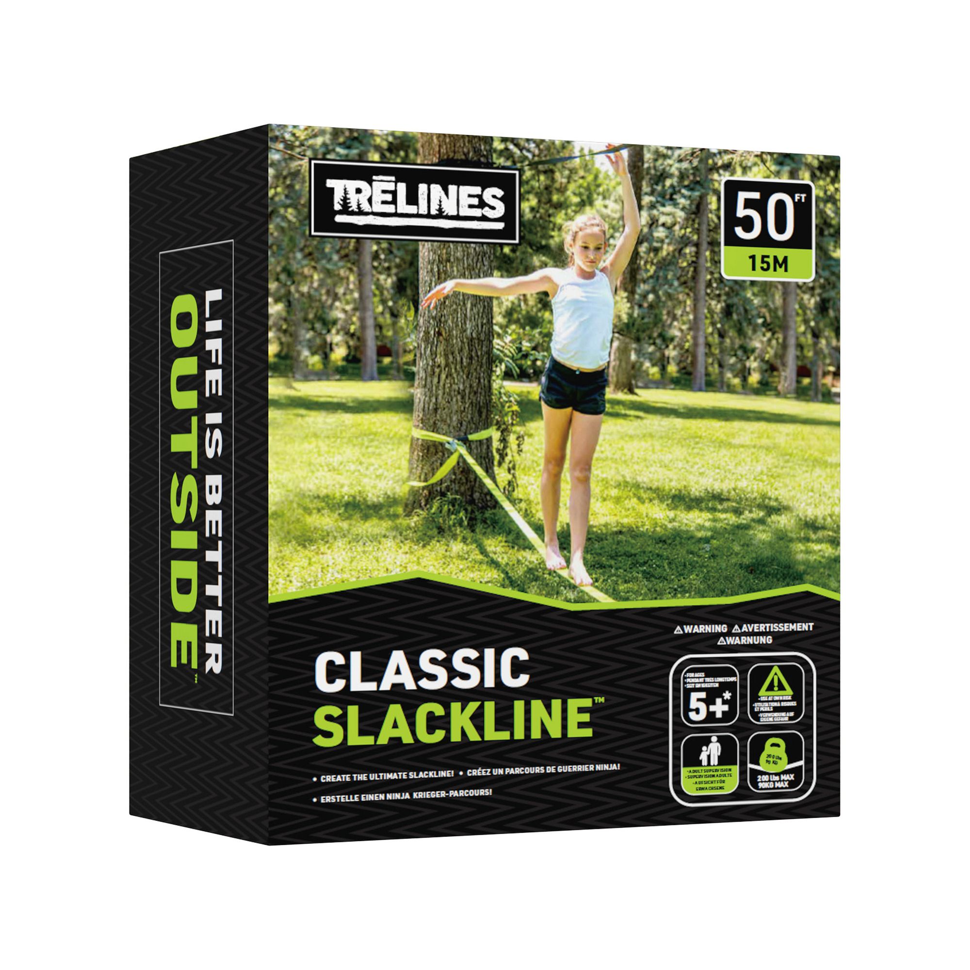 Hape Trelines: Classic 50-ft. Slackline, Multi
