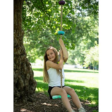 Hape Trelines: LED 6-ft. Climbing Rope Swing