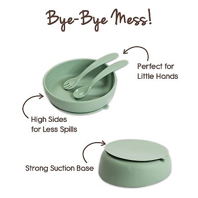 Little Twig Silicone 6-pc. Feeding Set