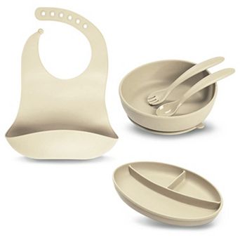 Little Twig Silicone 6 pc Feeding Set