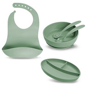 Little Twig Silicone 6 pc Feeding Set