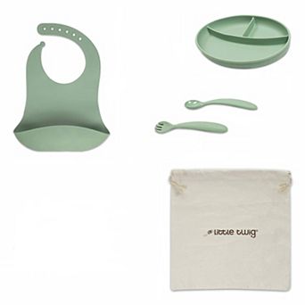 Little Twig Silicone 5 pc Feeding Set
