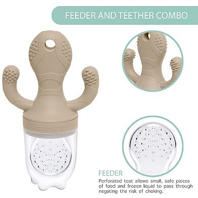 Little Twig Silicone Freezable Teething & Feeding Set