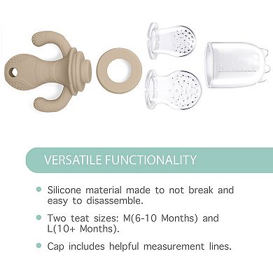 Little Twig Silicone Freezable Teething & Feeding Set