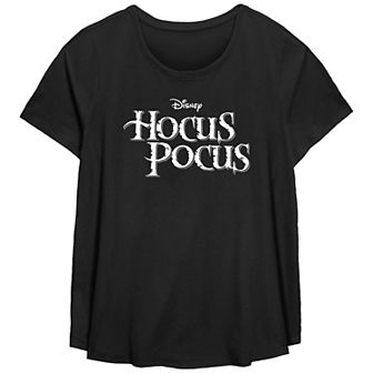 Disney's Hocus Pocus Title Logo Plus Size Flowy Graphic Tee