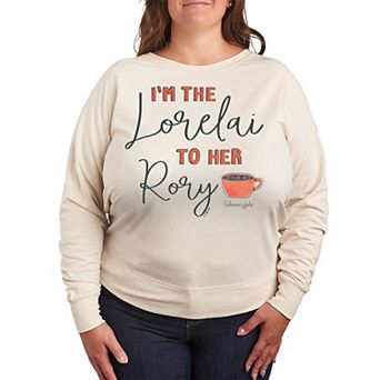 Plus Size Gilmore Girls I'm The Lorelai French Terry Long Sleeve Tee