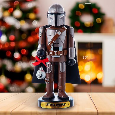 Kurt Adler Star Wars: The Mandalorian 10-inch Nutcracker Table Decor