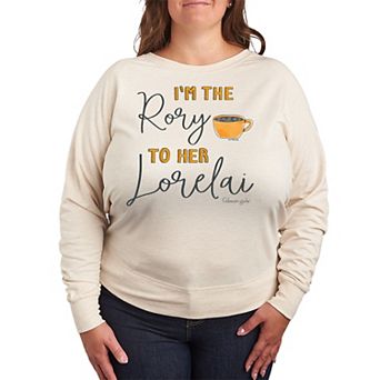 Plus Size Gilmore Girls I'm The Rory French Terry Long Sleeve Tee