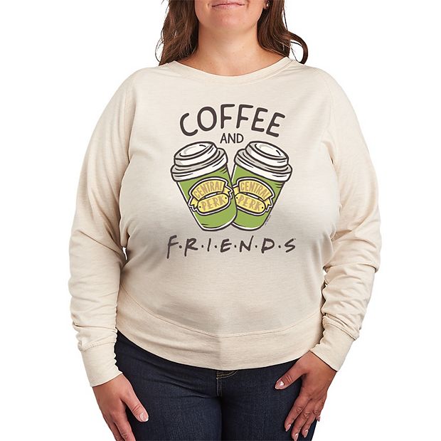 Friends sweatshirt plus size on sale