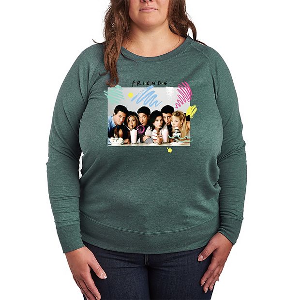 Friends sweatshirt plus size best sale