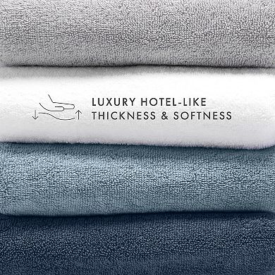 Home Collection 6-Piece 100% Cotton Bath Towels