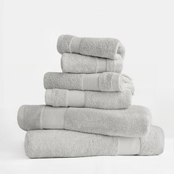 Home Collection 6 pc 100% Cotton Bath Towels