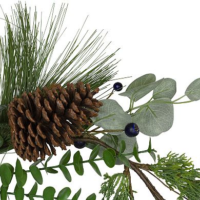 Northlight Real Touch Eucalyptus & Pine Artificial Christmas Garland
