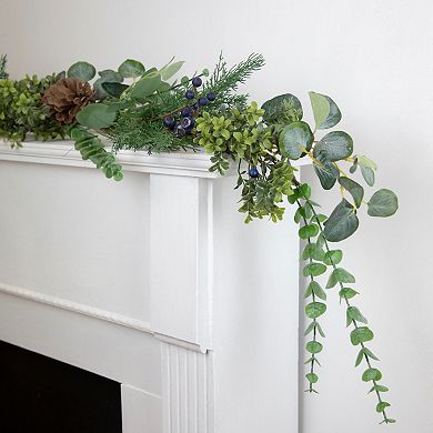 Northlight Real Touch Eucalyptus & Pine Artificial Christmas Garland