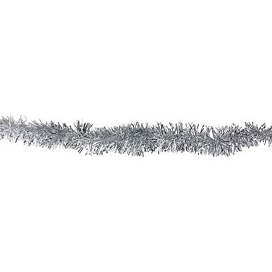 Northlight Silver Tinsel Artificial Christmas Garland