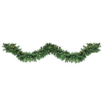 Northlight Pre-Lit Olympia Pine Artificial Christmas Garland