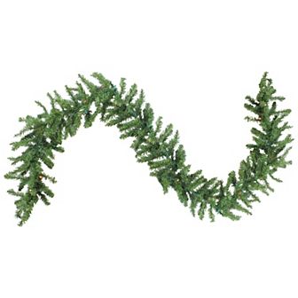 Northlight Pre-Lit Canadian Pine Artificial Christmas Garland