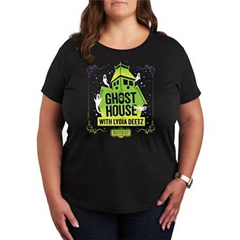 Plus Size Beetlejuice 2 Ghost House With Lydia Graphic Graphic Tee