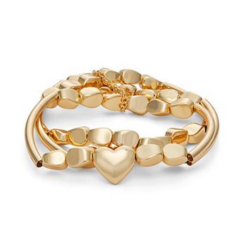 Nine West Stretch 3 pc Bracelet Set
