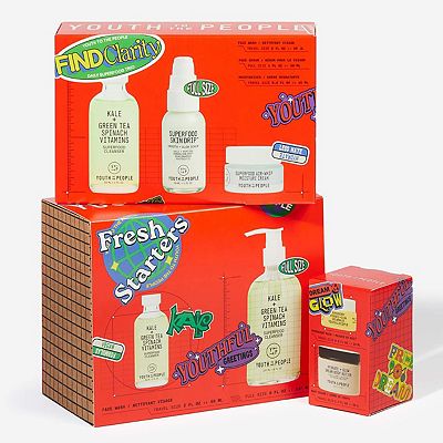 Youth To The People Fresh Starters Superfood Cleanser Home & Away Set