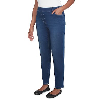 Women's Alfred Dunner Super Stretch Medium Length Pants
