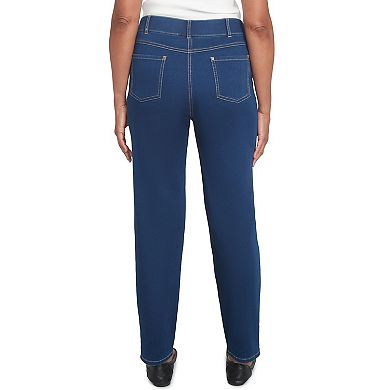 Women's Alfred Dunner Super Stretch Medium Length Pants