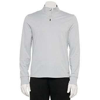 Men's Motion Performance Textured Grid Quarter Zip Pullover
