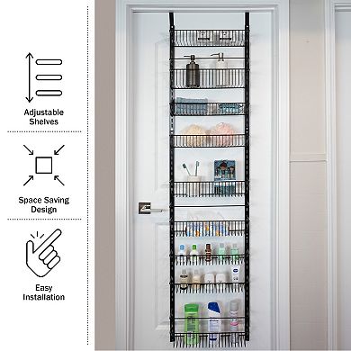 Home-Complete 9-Tier Over the Door Storage Organizer