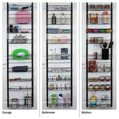 Home-Complete 9-Tier Over the Door Storage Organizer