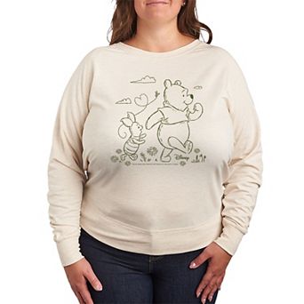 Disney's Winnie The Pooh Stroll French Terry Long Sleeve Tee