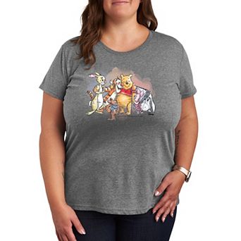 Disney's Winnie The Pooh Watercolor Graphic Tee