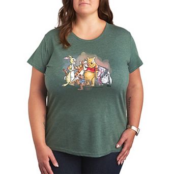 Disney's Winnie The Pooh Watercolor Graphic Tee