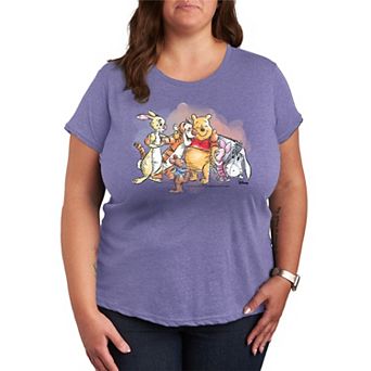Disney's Winnie The Pooh Watercolor Graphic Tee