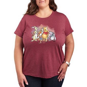 Disney's Winnie The Pooh Watercolor Graphic Tee
