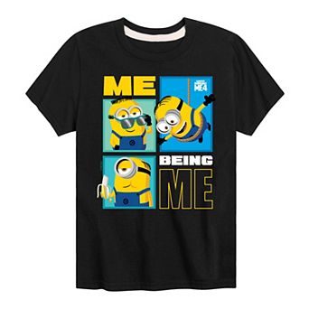 Boys 8-20 Despicable Me 4 Minions Me Being Me Graphic Tee