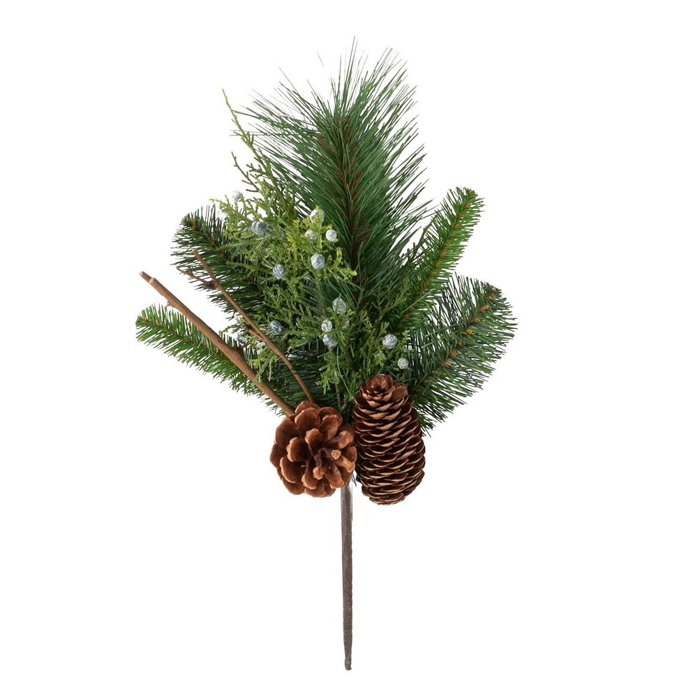 NATURAL PINECONE WITH PVC PICK