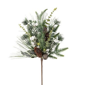 Haven Living 24" Artificial Christmas Mixed Pine Berry Spray