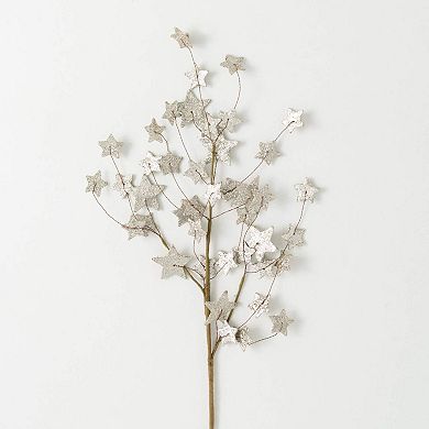 Haven Living 33" Artificial Christmas Gold Star Spray